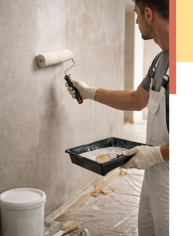 Грунтовка стен в чайковском от 2227 руб. м2 — быстро, недорого, с материалом | ОТДЕЛОЧНИК-Чкв