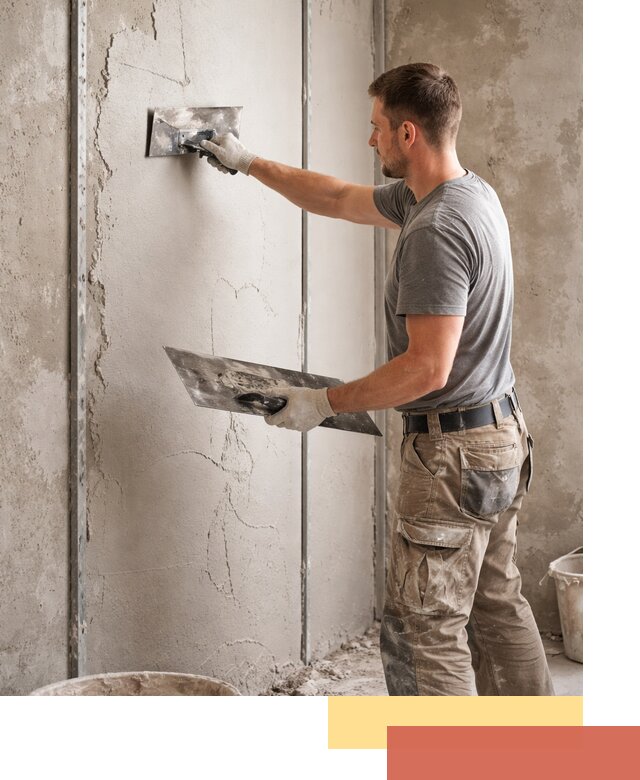 Штукатурка стен гипсовая в чайковском — качественный и быстрый монтаж