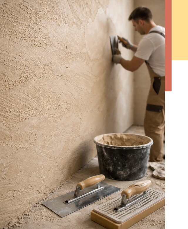 Декоративная штукатурка травертин в чайковском от 1822 руб/м2 — качественно и недорого | ОТДЕЛОЧНИК-Чкв