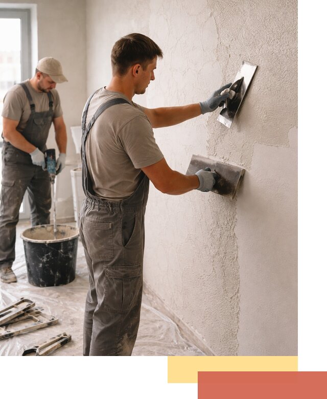 Структурная штукатурка стен в чайковском — качественная отделка поверхностей