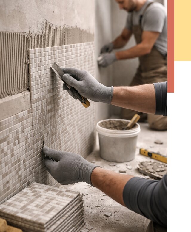 Облицовка стен мозаикой в чайковском от 3239 руб/м2 — укладка мозаики на стены | ОТДЕЛОЧНИК-Чкв