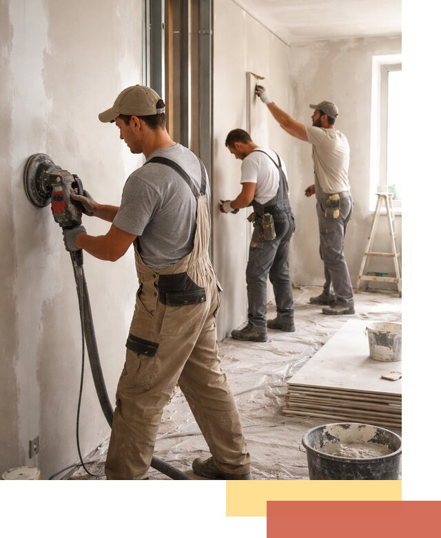 Профессиональная отделка стен в чайковском качественно и в срок