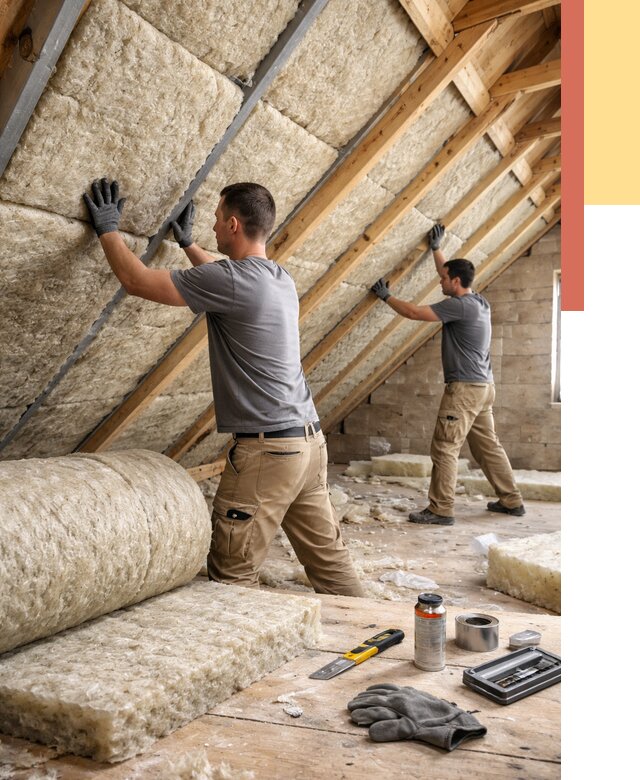 Утепление потолка минватой в чайковском от 1468 руб. — быстро и недорого | ОТДЕЛОЧНИК-Чкв