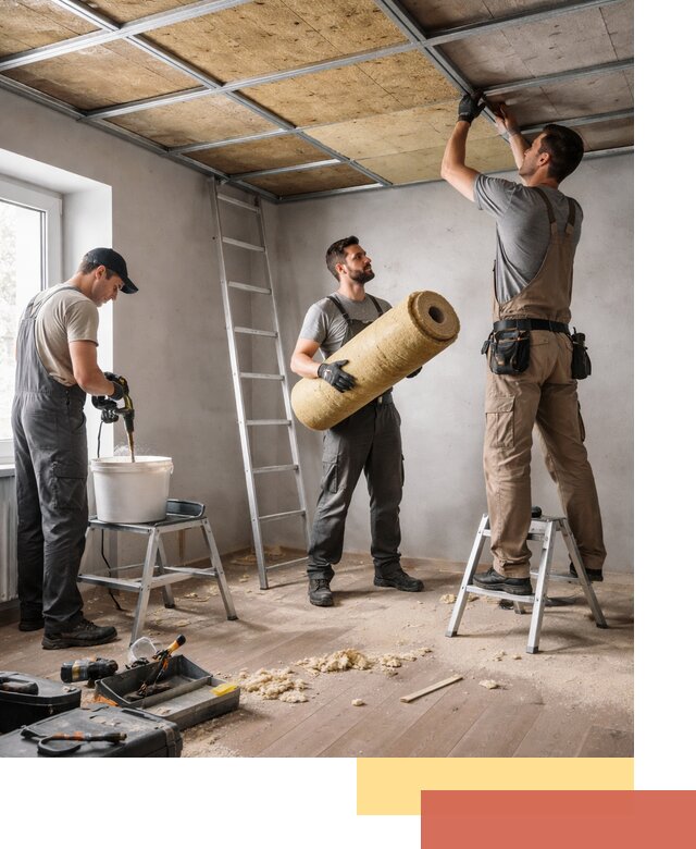 Шумоизоляция потолка в чайковском: профессиональный монтаж и отделка