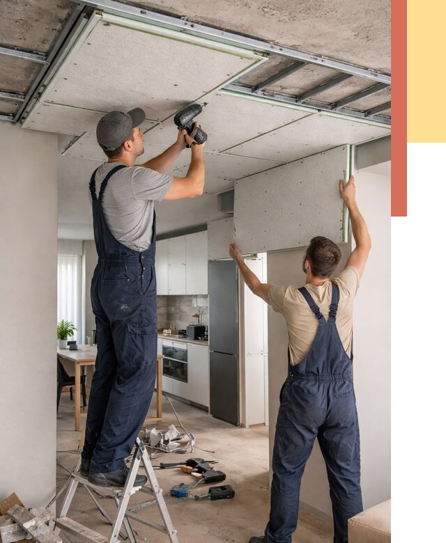 Шумоизоляция потолка панелями зипс в чайковском от 1872 руб. под ключ | ОТДЕЛОЧНИК-Чкв